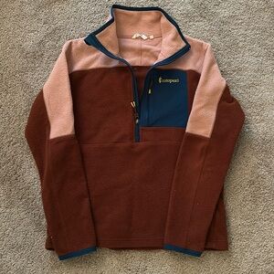 Size small color block pullover